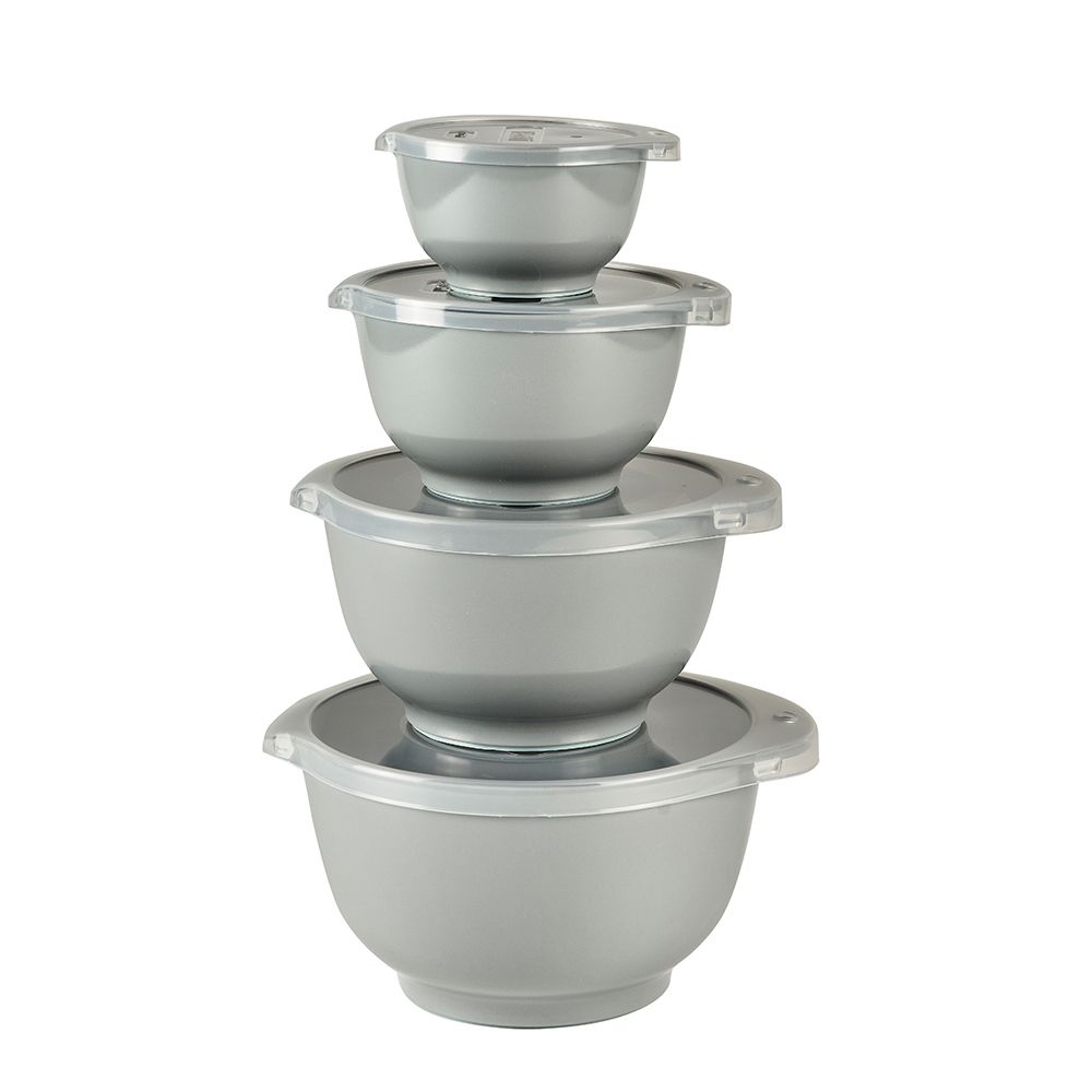 Rosti - Set Margrethe (0,15 + 0,35 +0,5 + 0,75 l + passende Deckel)