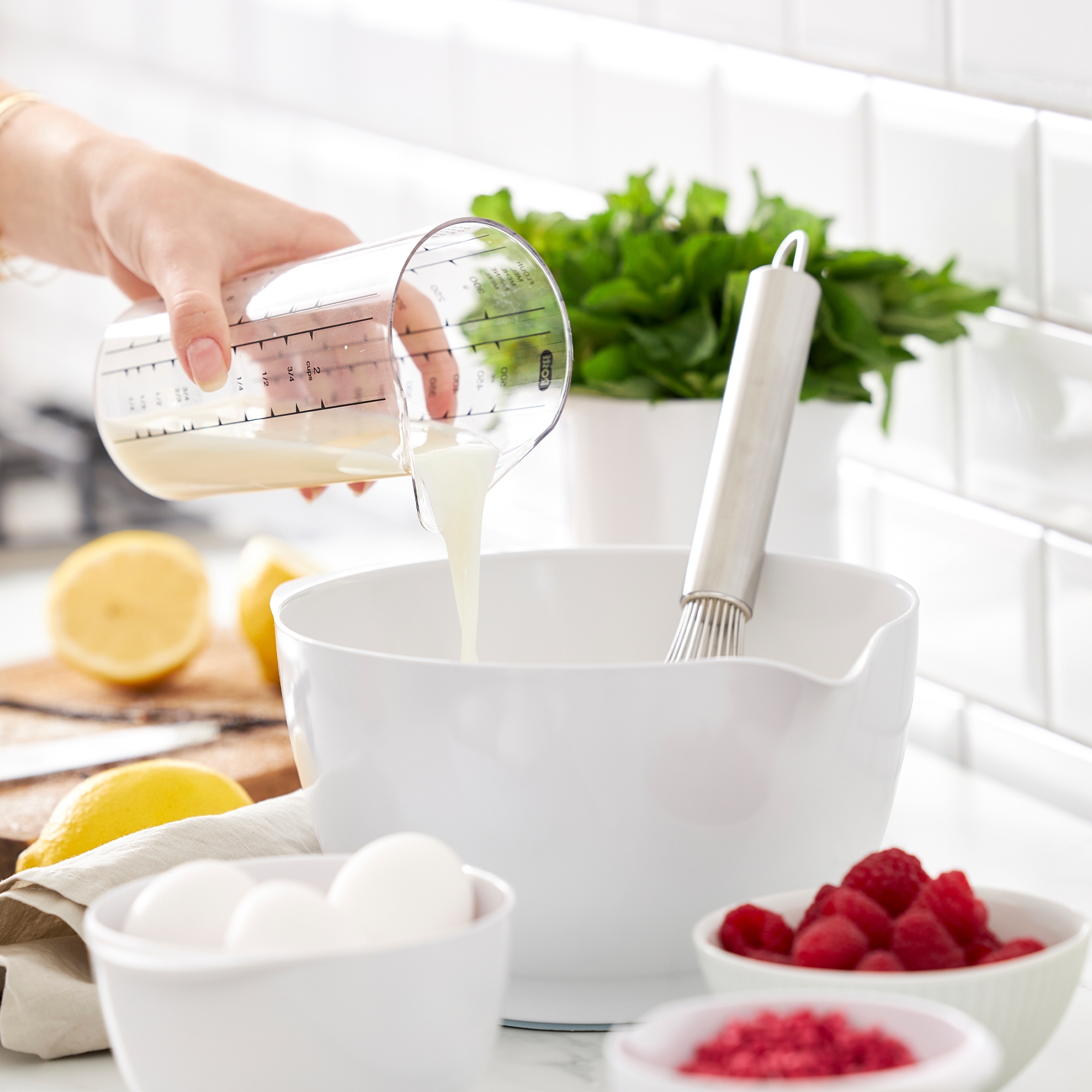 Rosti - NEW Margrethe Rührschüssel - 0,75 l - Weiß Rosti - NEW Margrethe Rührschüssel - 0,75 l - Weiß