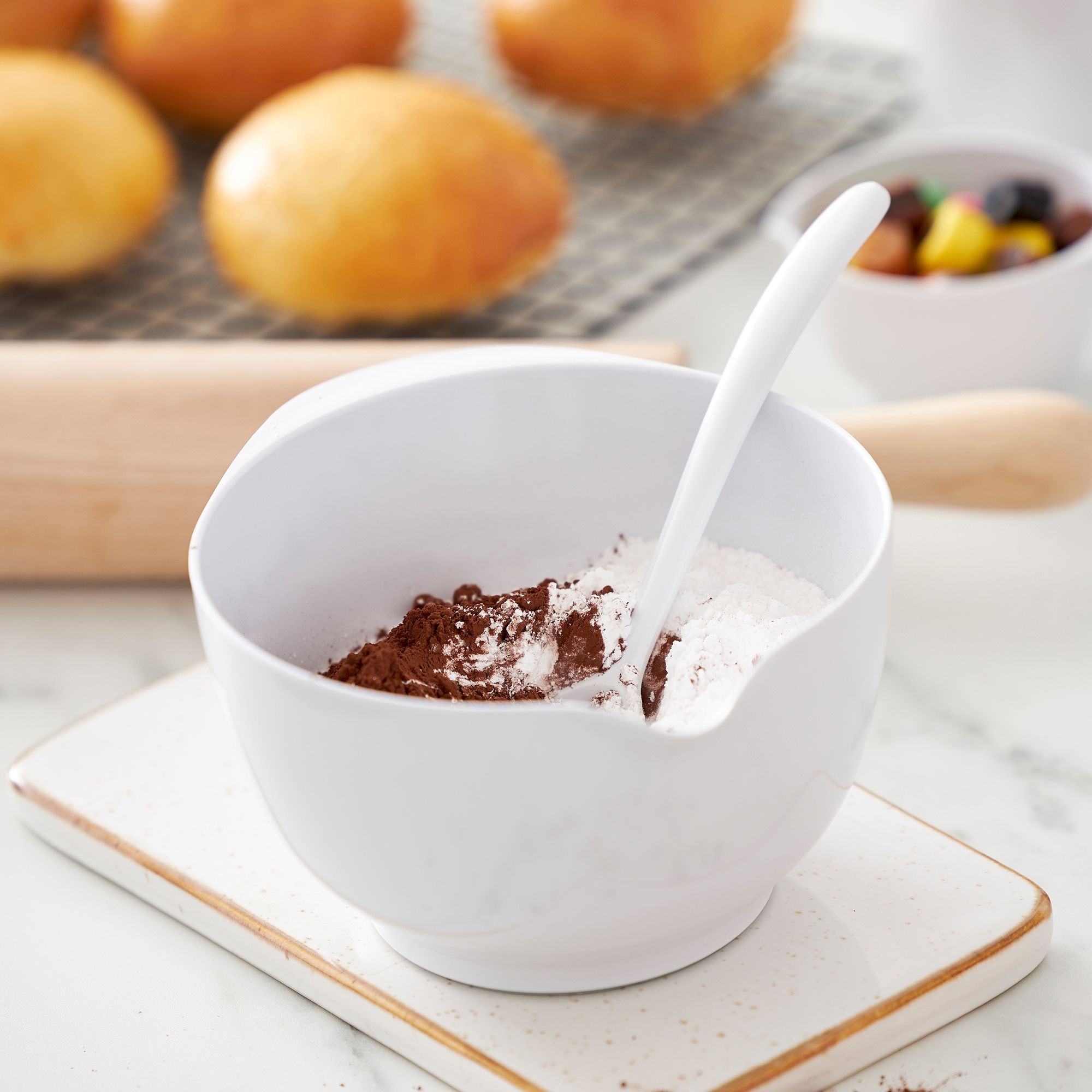 Rosti - NEW Margrethe Rührschüssel - 3 l - Weiß Rosti - NEW Margrethe Rührschüssel - 3 l - Weiß