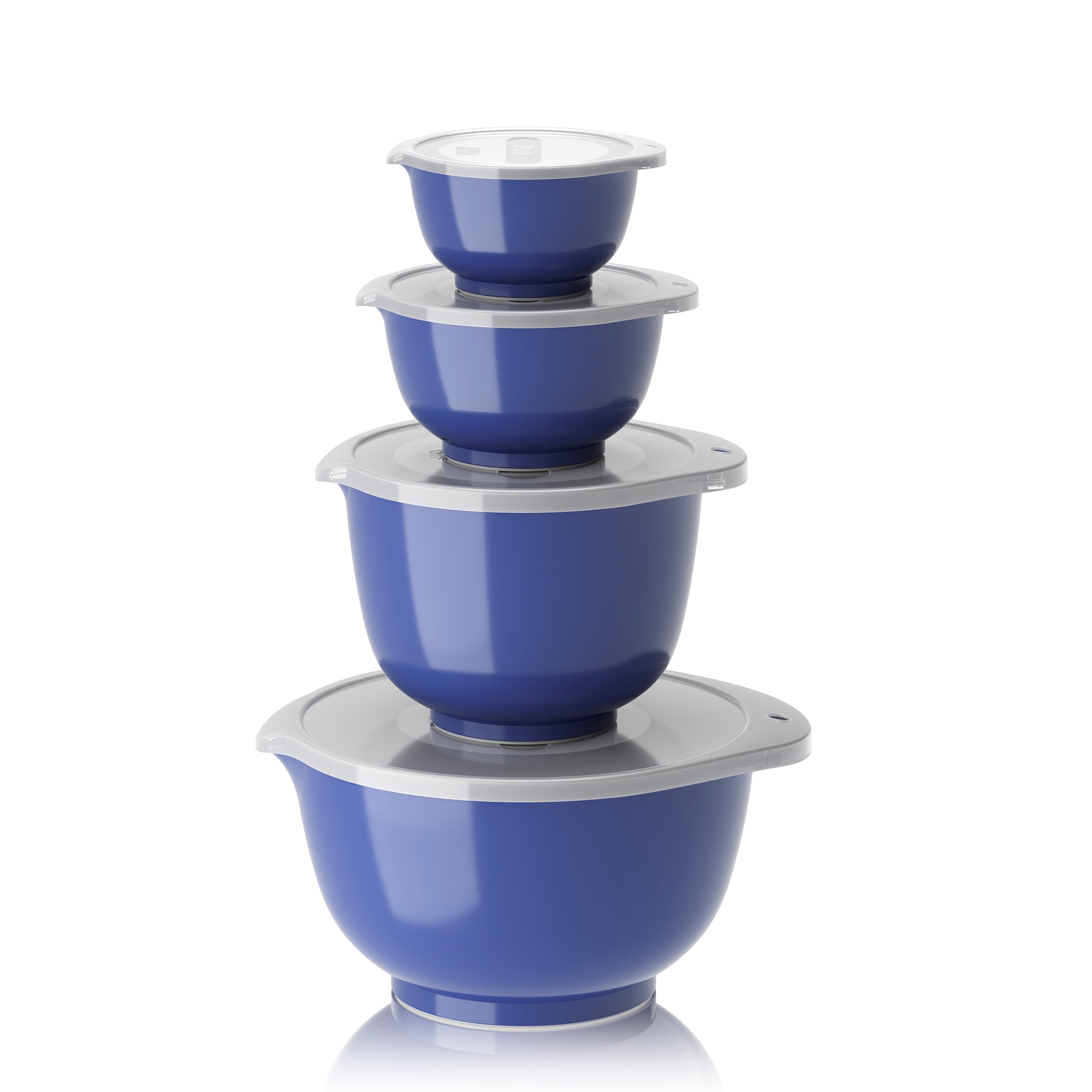 Rosti - Set NEW Margrethe 8-teilig (0,25 l+0,5+1,5+3,0 l + Deckel) - Electric blue