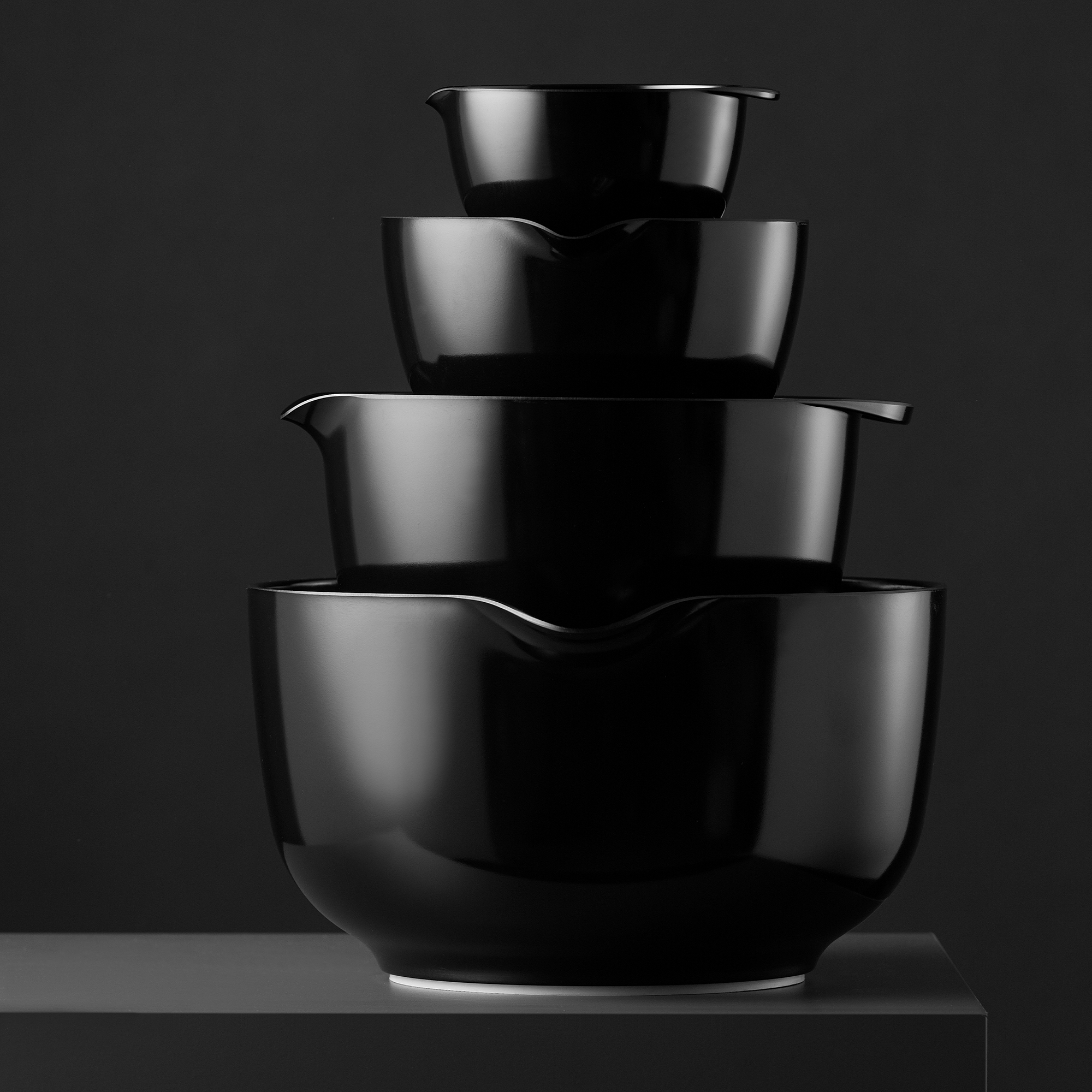 Rosti - NEW Margrethe Rührschüssel - 0,5 l - Schwarz Rosti - NEW Margrethe Rührschüssel - 0,5 l - Schwarz