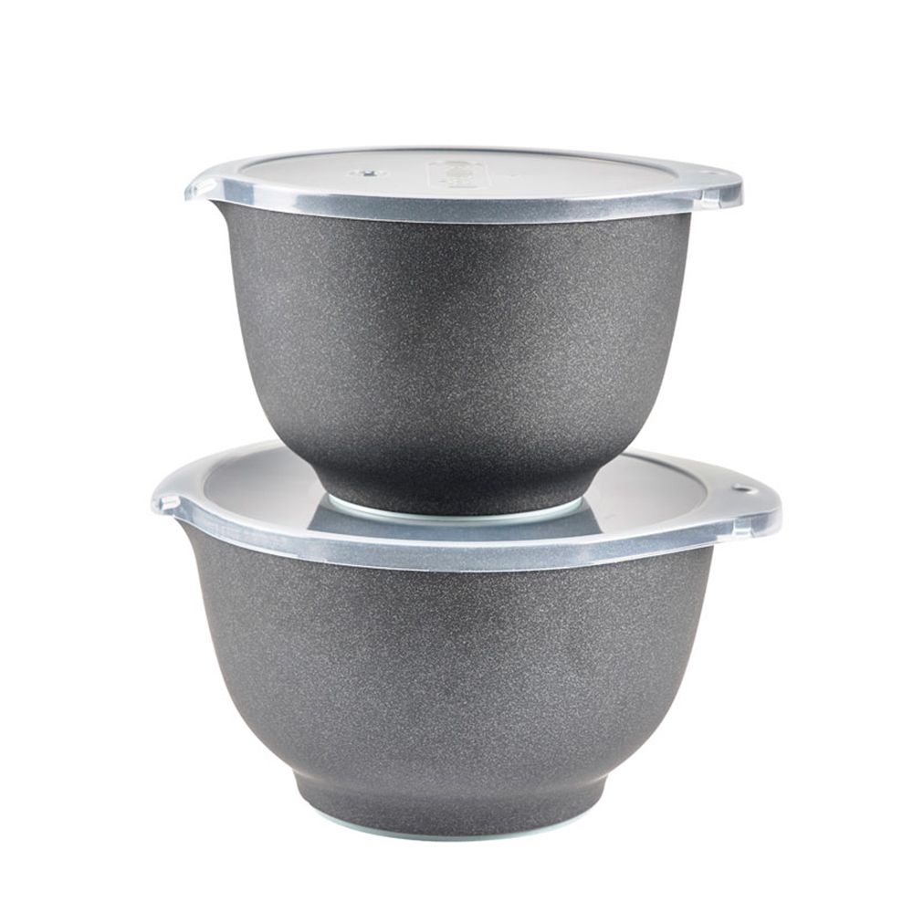 Rosti - Set Margrethe Pebble (2,0 l + 3,0 l + passende Deckel) - pebble black