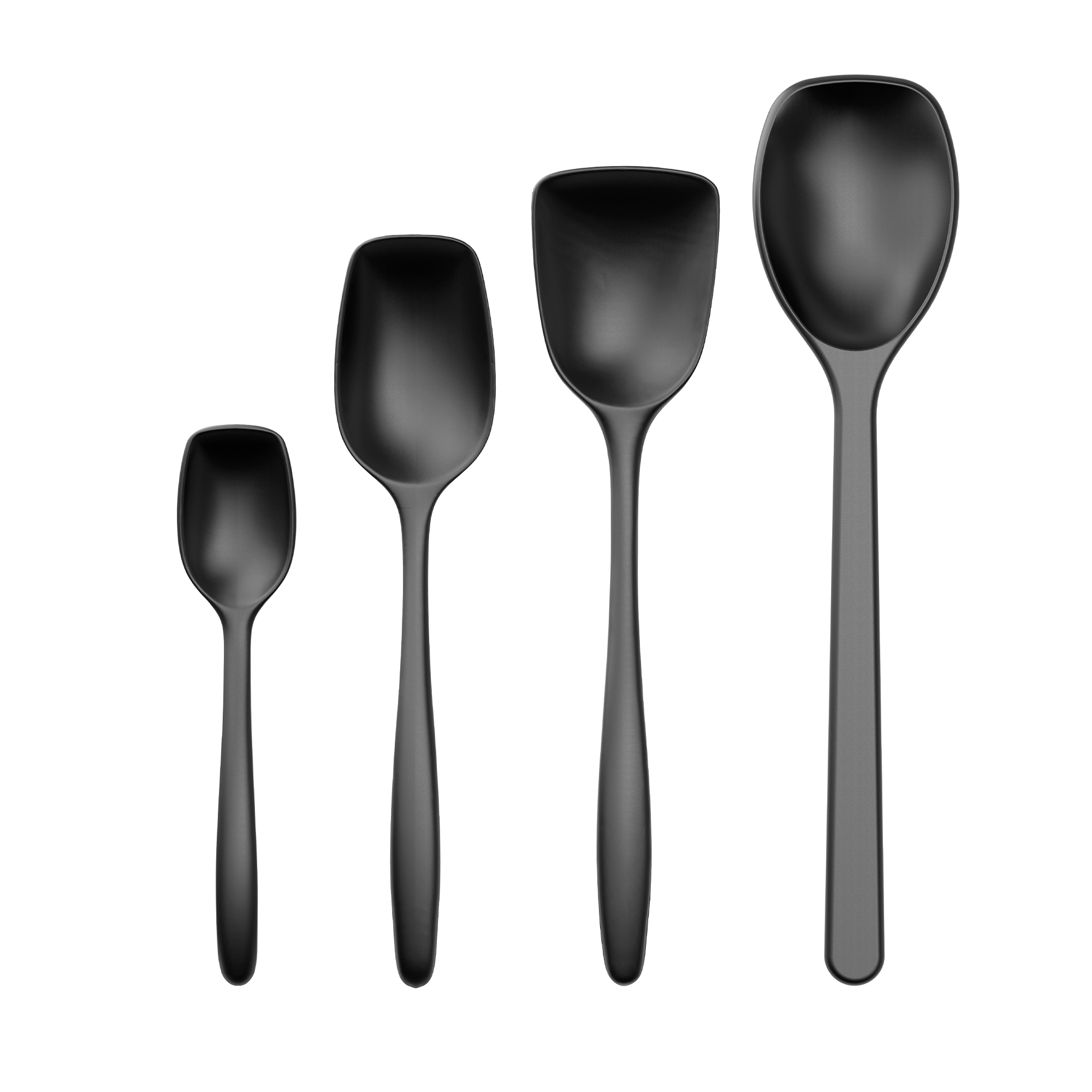 Rosti - Rührlöffelset 4 Teile - NEW Classic - Schwarz Rosti - Rührlöffelset 4 Teile - NEW Classic - Schwarz