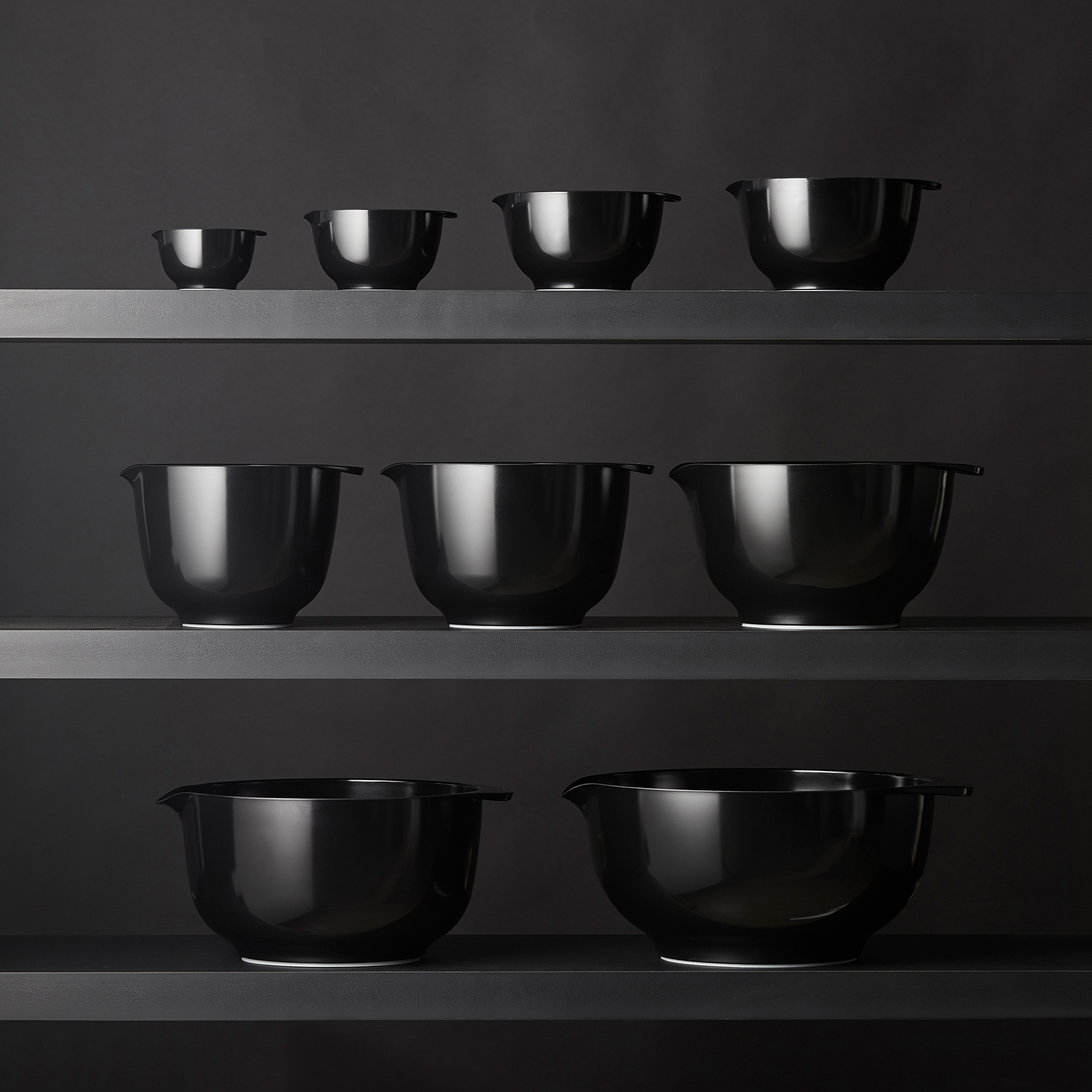 Rosti - NEW Margrethe Rührschüssel - 4 l - Schwarz Rosti - NEW Margrethe Rührschüssel - 4 l - Schwarz