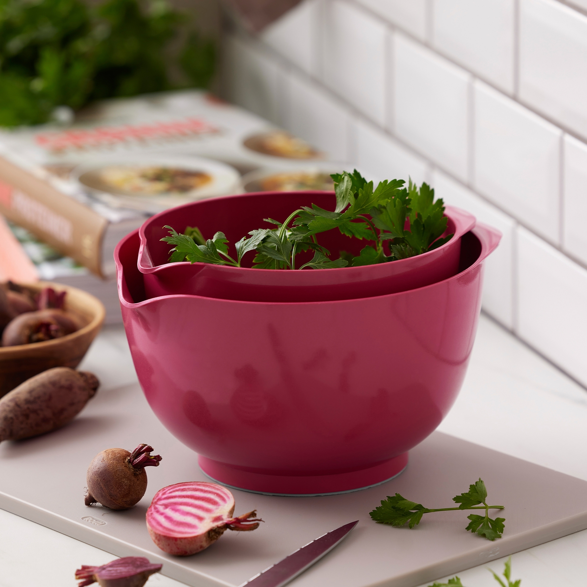 Rosti - NEW Margrethe Rührschüssel - 3 l - Beetroot