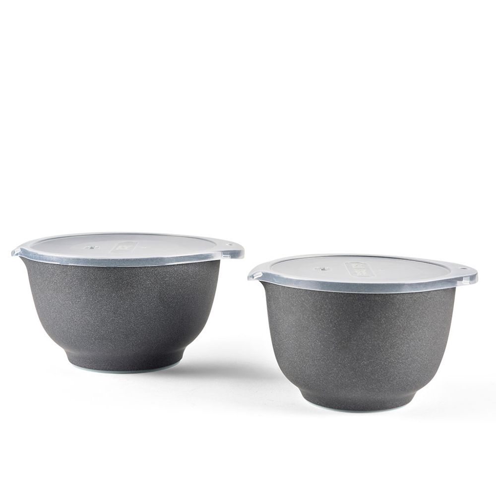 Rosti - Set Margrethe Pebble (2,0 l + 3,0 l + passende Deckel) - pebble black