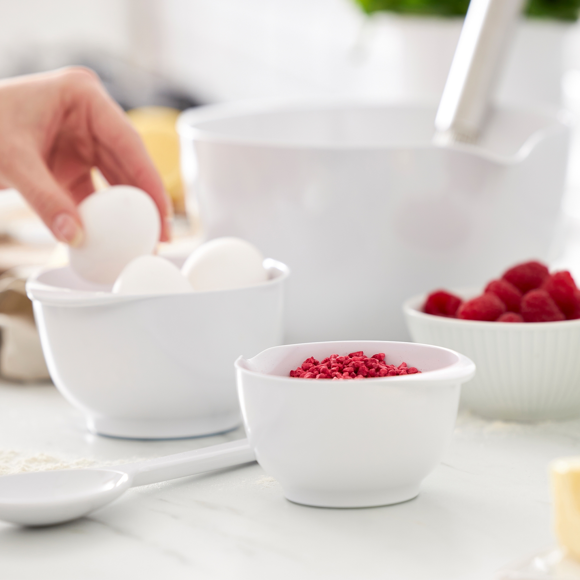 Rosti - NEW Margrethe Rührschüssel - 0,5 l - Weiß Rosti - NEW Margrethe Rührschüssel - 0,5 l - Weiß