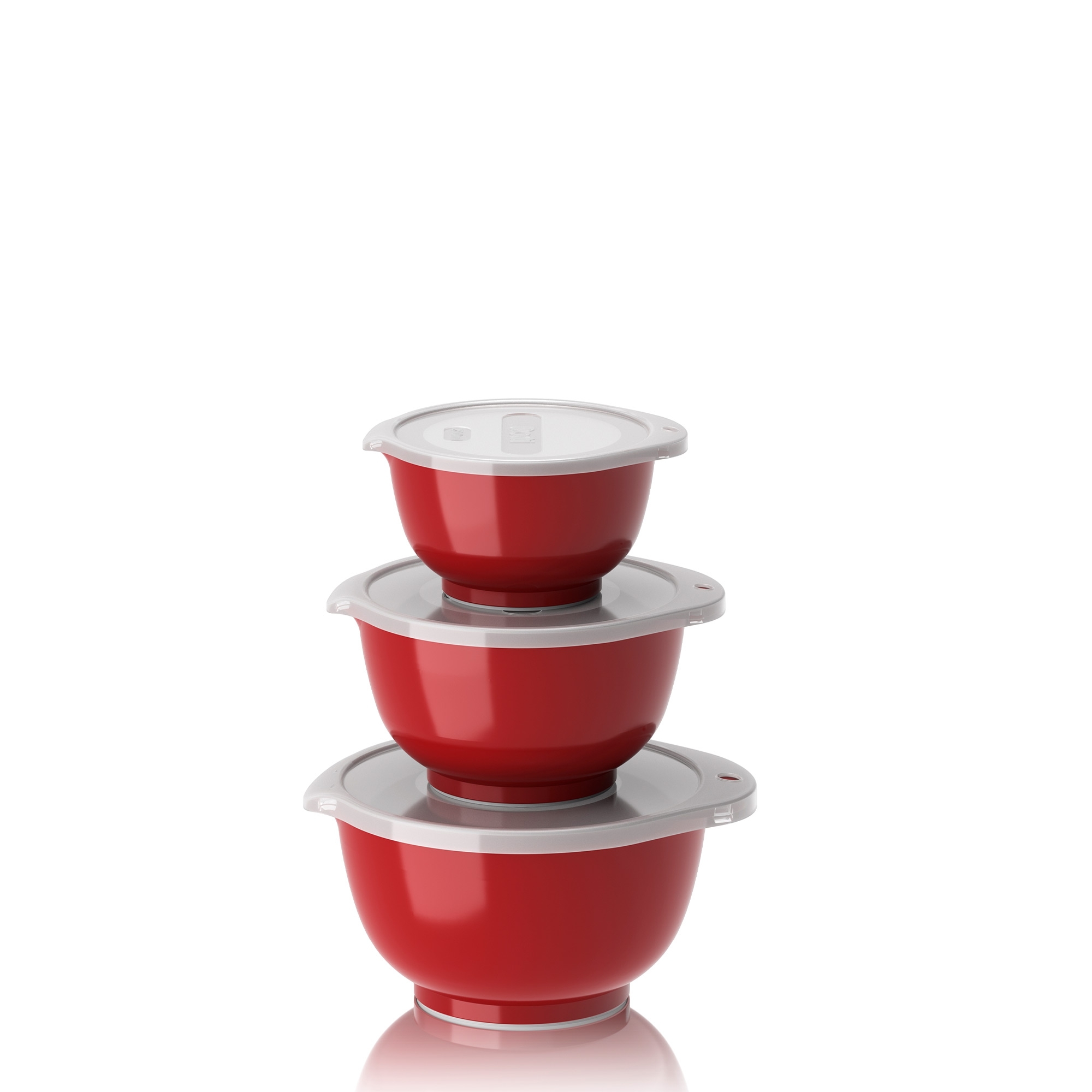 Rosti - NEW Mini-Schüssel-Set (0,25 l + 0,5 + 0,75 l + passende Deckel)