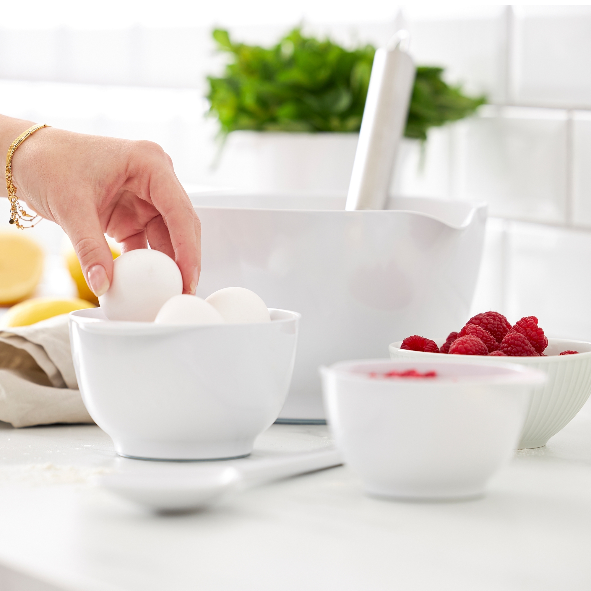 Rosti - NEW Margrethe Rührschüssel - 1,5 l - Weiss Rosti - NEW Margrethe Rührschüssel - 1,5 l - Weiss