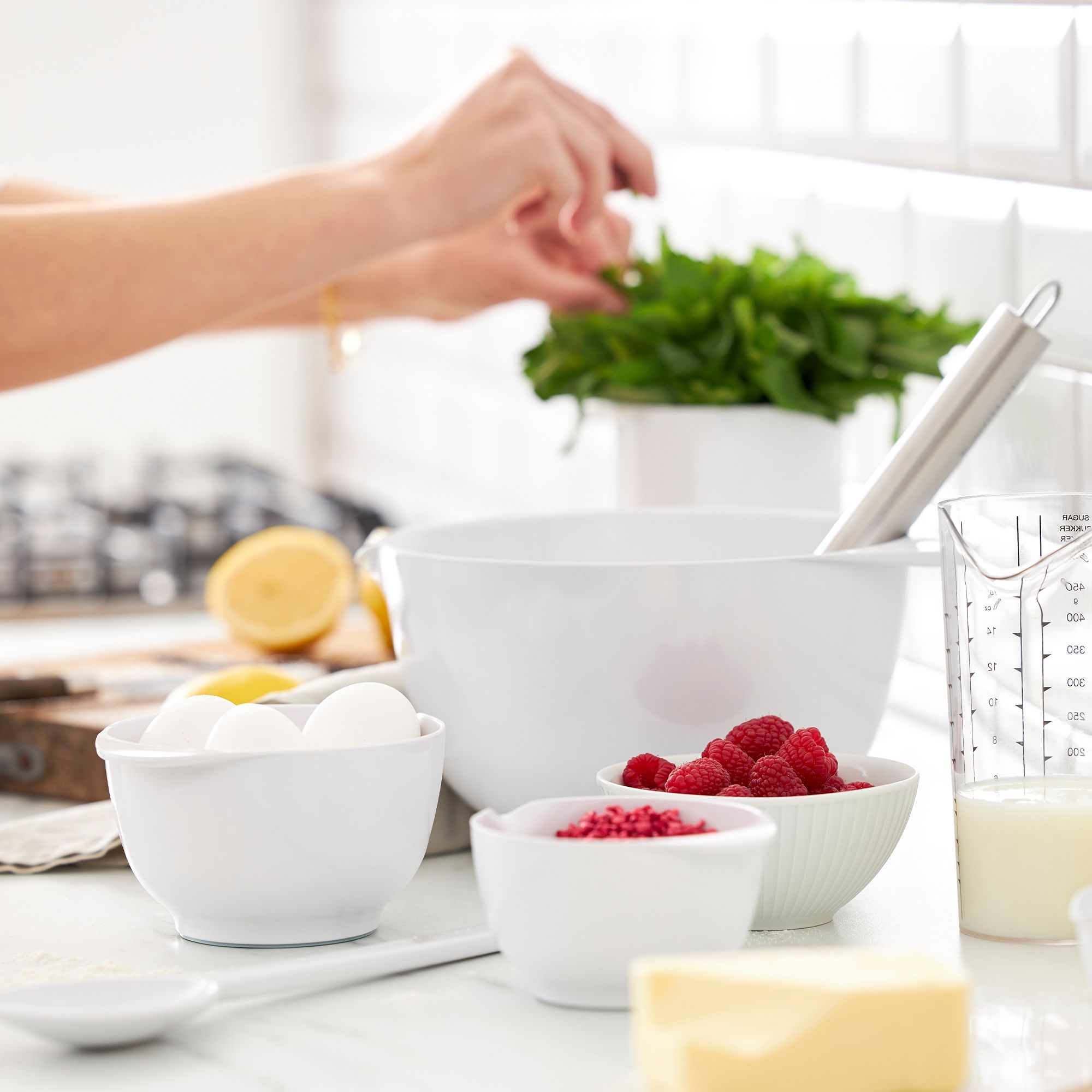 Rosti - NEW Margrethe Rührschüssel - 3 l - Weiß Rosti - NEW Margrethe Rührschüssel - 3 l - Weiß