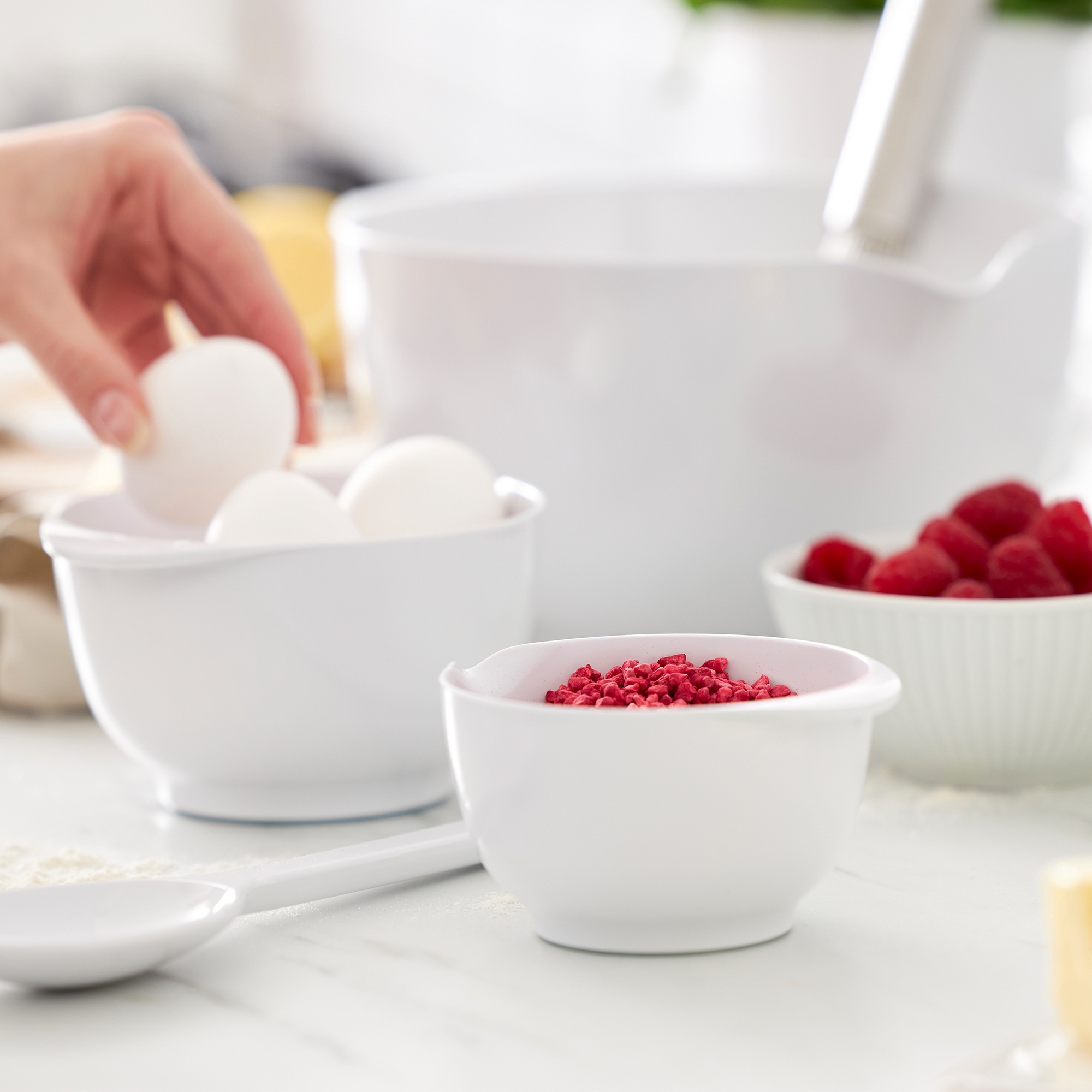 Rosti - NEW Margrethe Rührschüssel - 0,75 l - Weiß Rosti - NEW Margrethe Rührschüssel - 0,75 l - Weiß