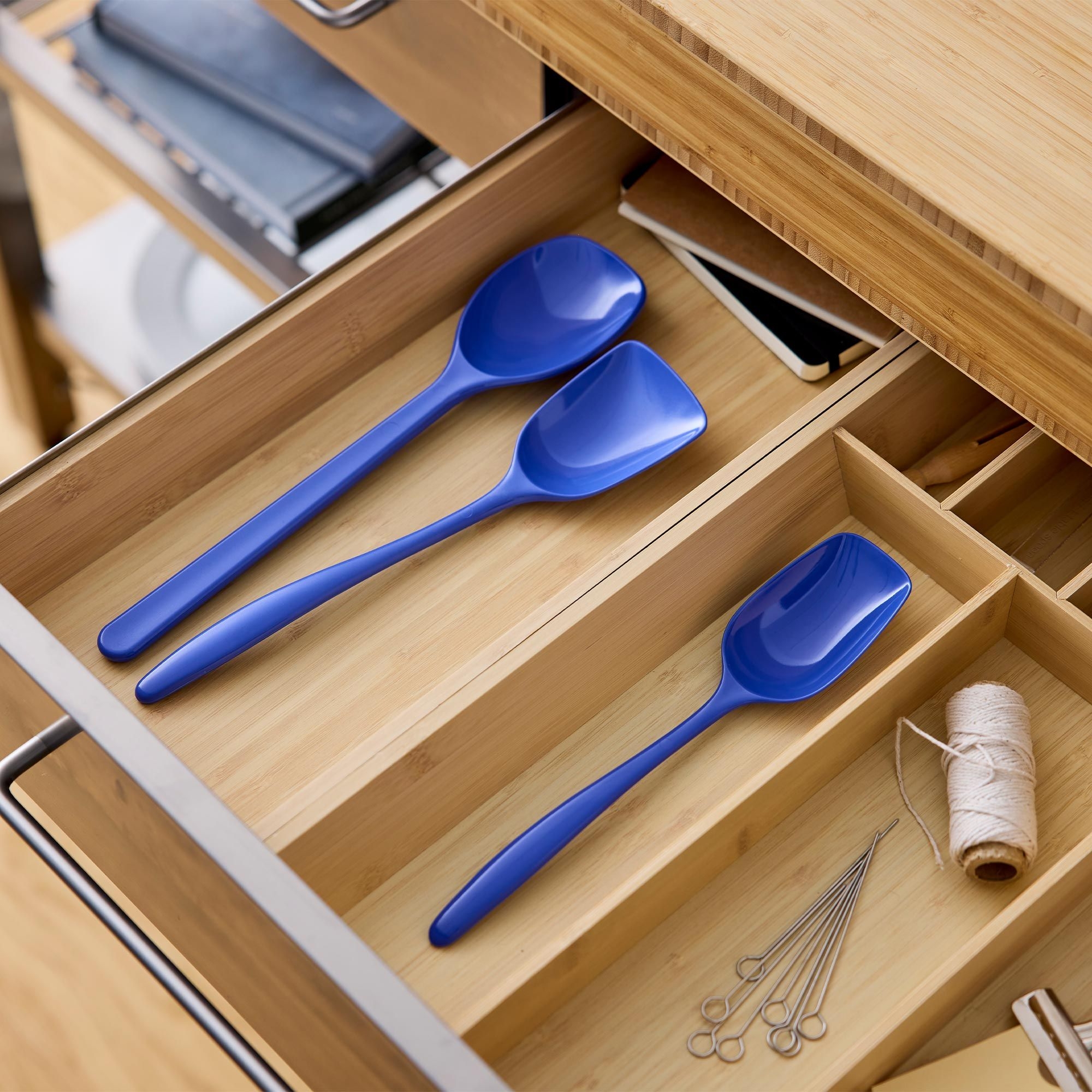 Rosti - Rührlöffelset 3 Teile - NEW Classic - Electric Blue