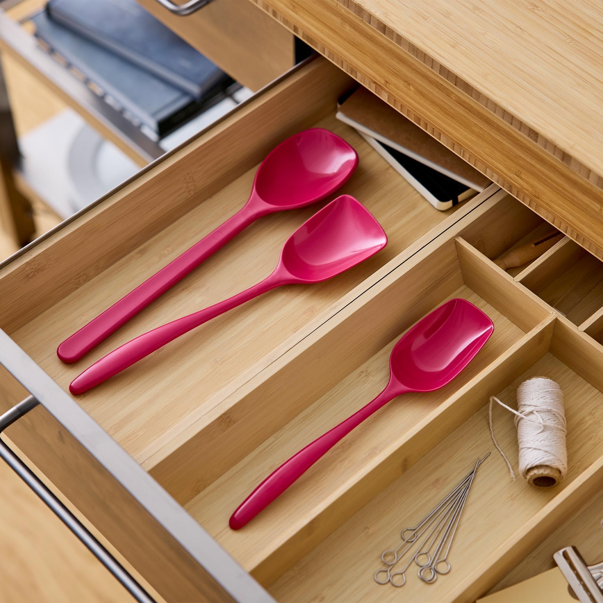 Rosti - Rührlöffelset 3 Teile - NEW Classic - Beetroot Rosti - Rührlöffelset 3 Teile - NEW Classic - Beetroot