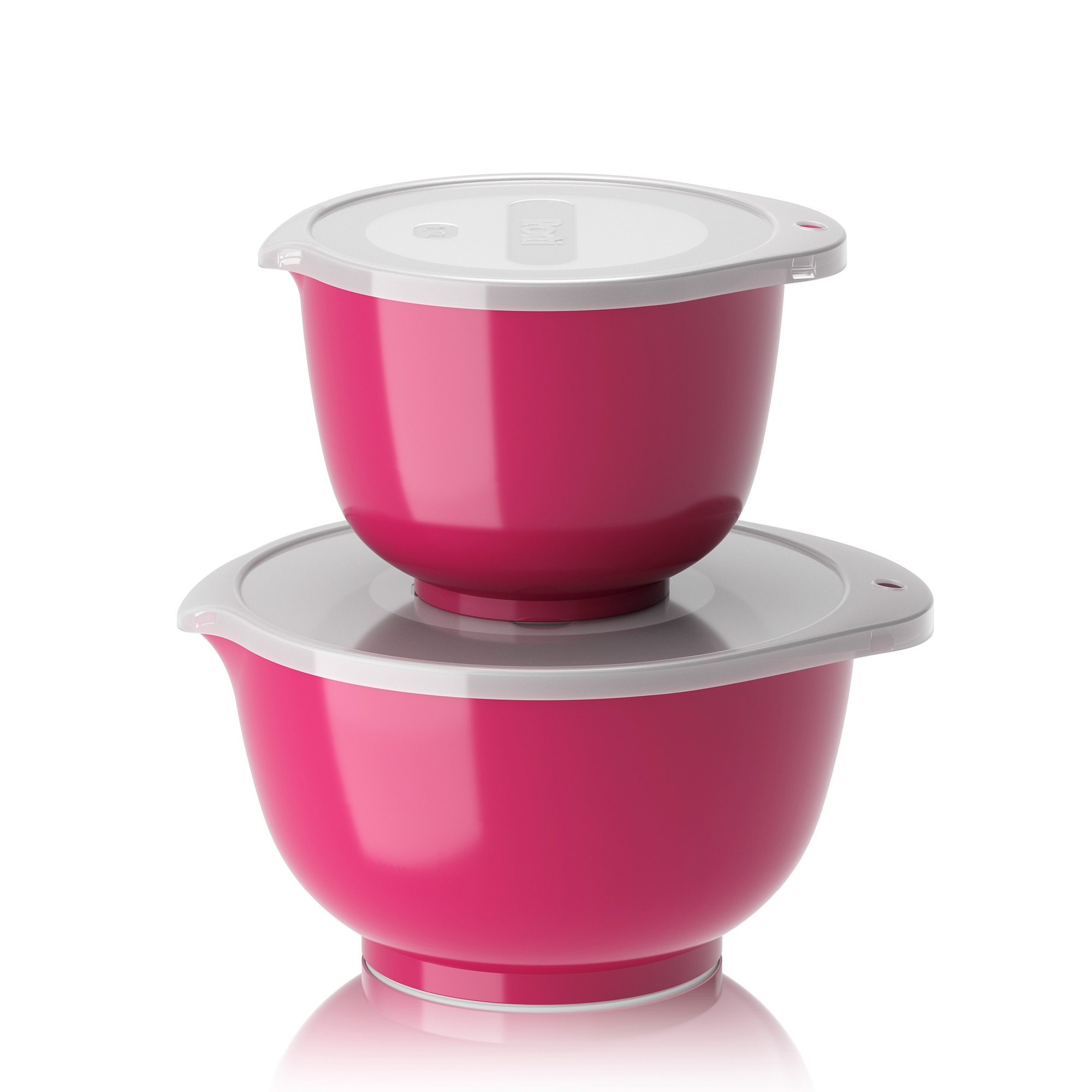 Rosti - Set NEW Margrethe 4-teilig (1,5 l + 3,0 l + passende Deckel) - Beetroot