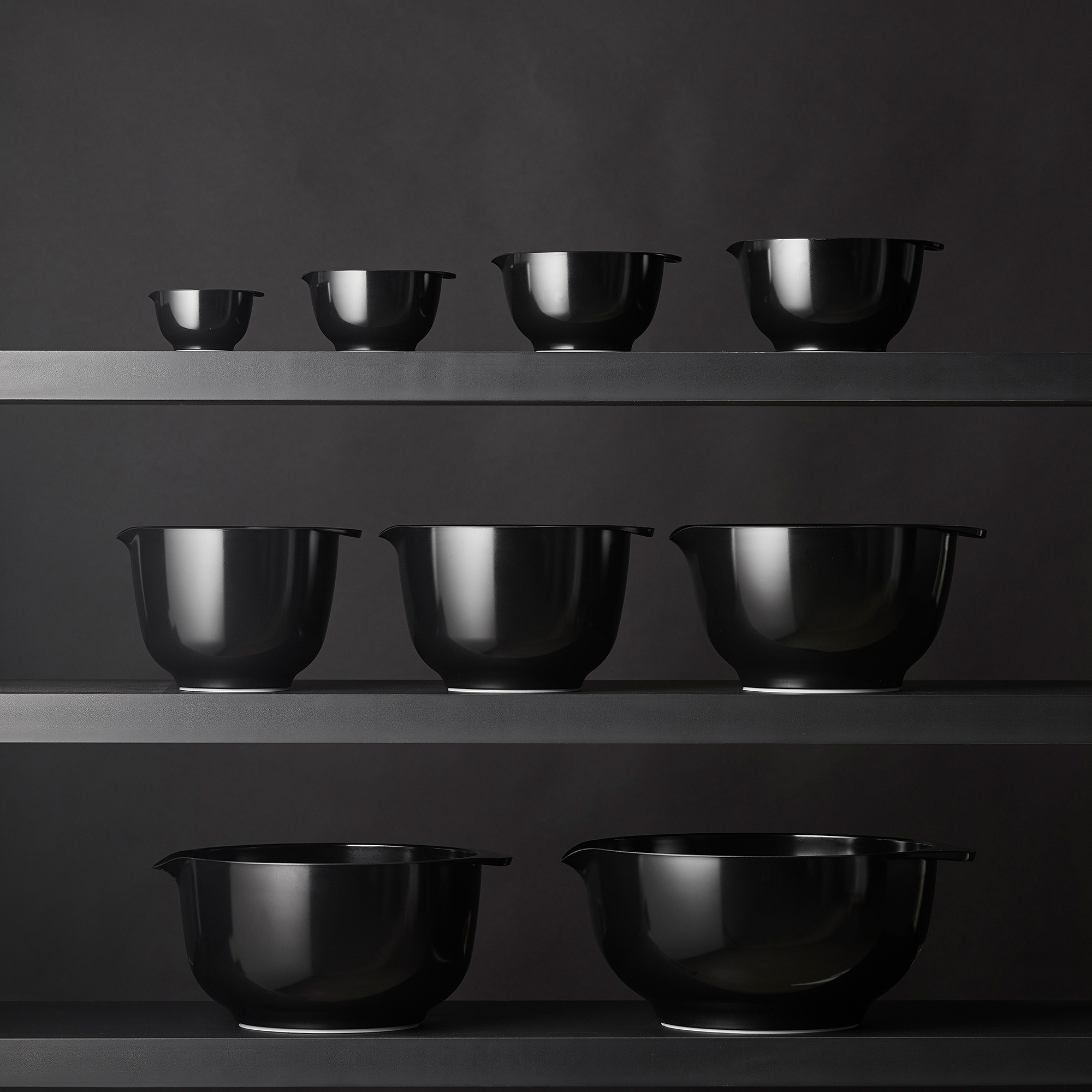 Rosti - NEW Margrethe Rührschüssel - 0,5 l - Schwarz Rosti - NEW Margrethe Rührschüssel - 0,5 l - Schwarz