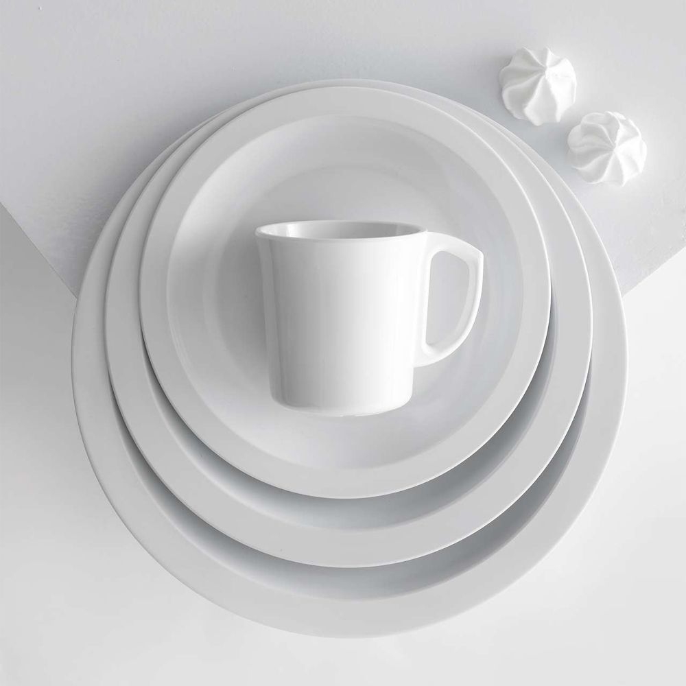 Rosti - Hamlet soup plate 21 cm - white Rosti - Hamlet soup plate 21 cm - white